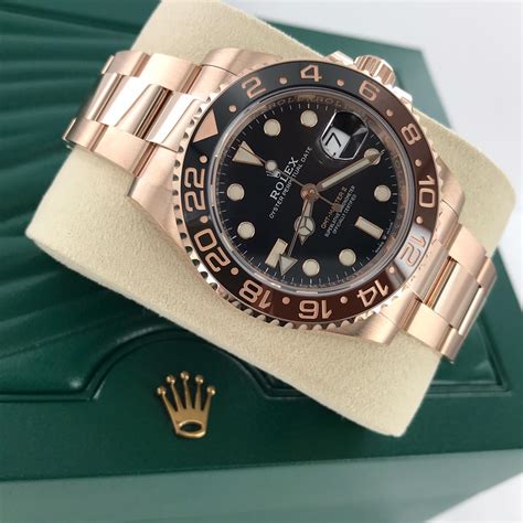 rolex brown gmt